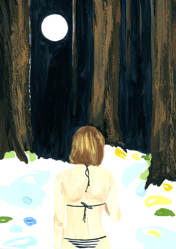 night-swim-forest-print