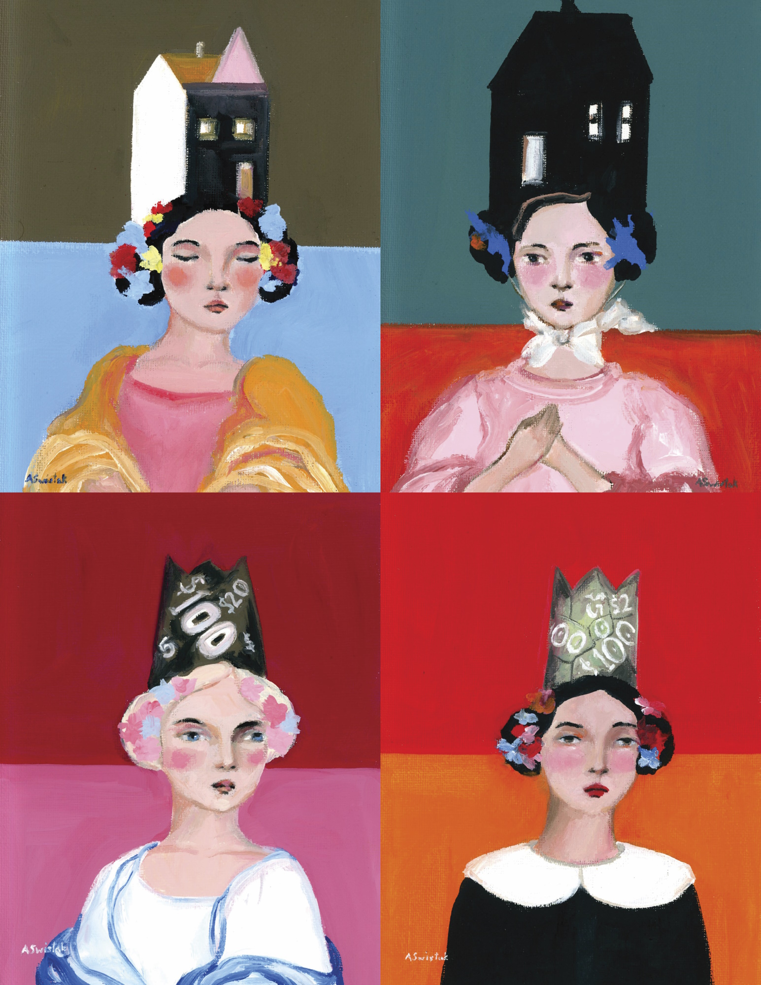 2026 Portraits Mini Desk Calendar Museum Quality Fine Art Giclée Set - Image 3