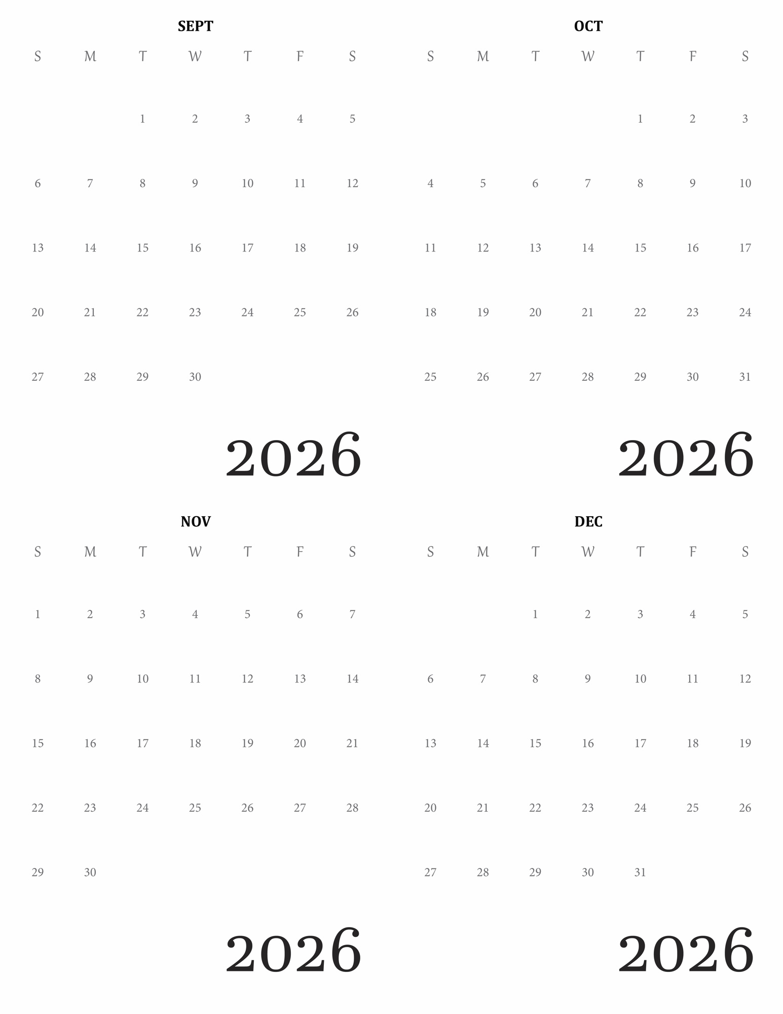 2026 Portraits Mini Desk Calendar Museum Quality Fine Art Giclée Set - Image 5