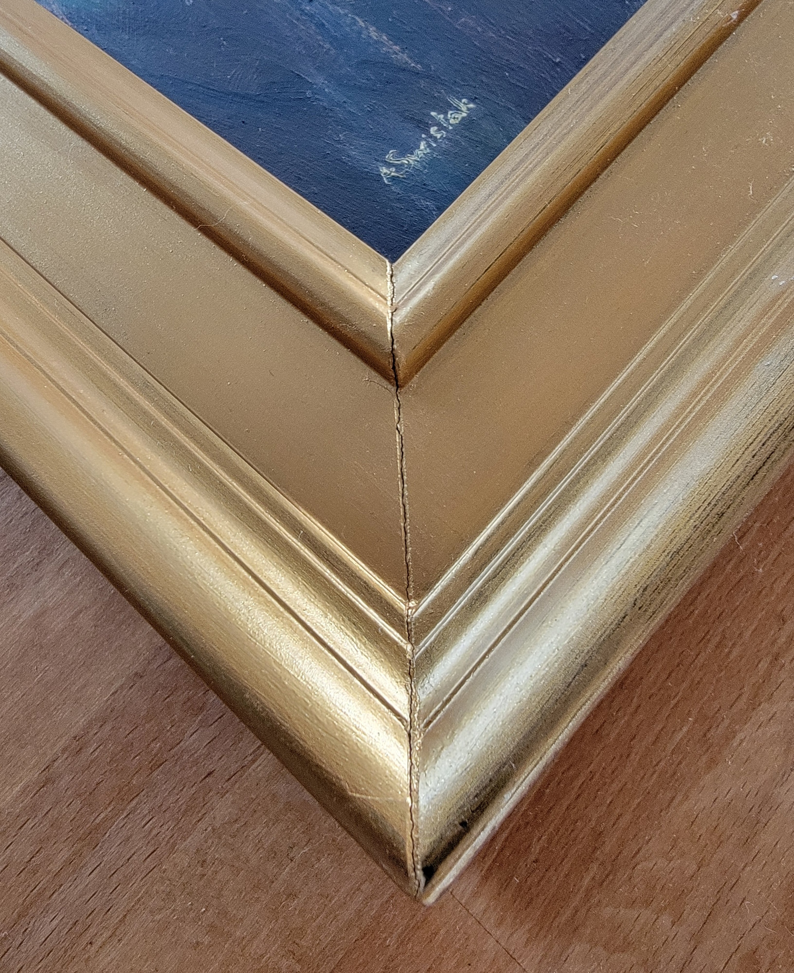 Figures in the Park, Impressionist Mid Century Modern Inspired Landscape Oil Painting - Image 12